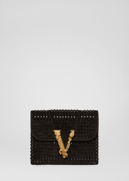 Versace Studded Virtus Clutch Väska Dam - 193524AJF